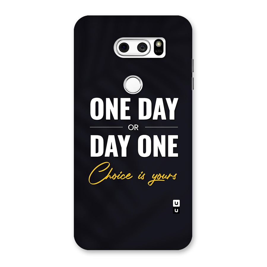 One Day or Day One Back Case for LG V30