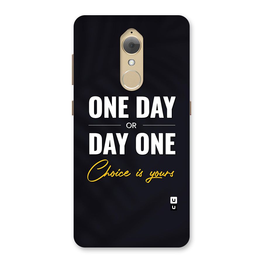 One Day or Day One Back Case for Lenovo K8