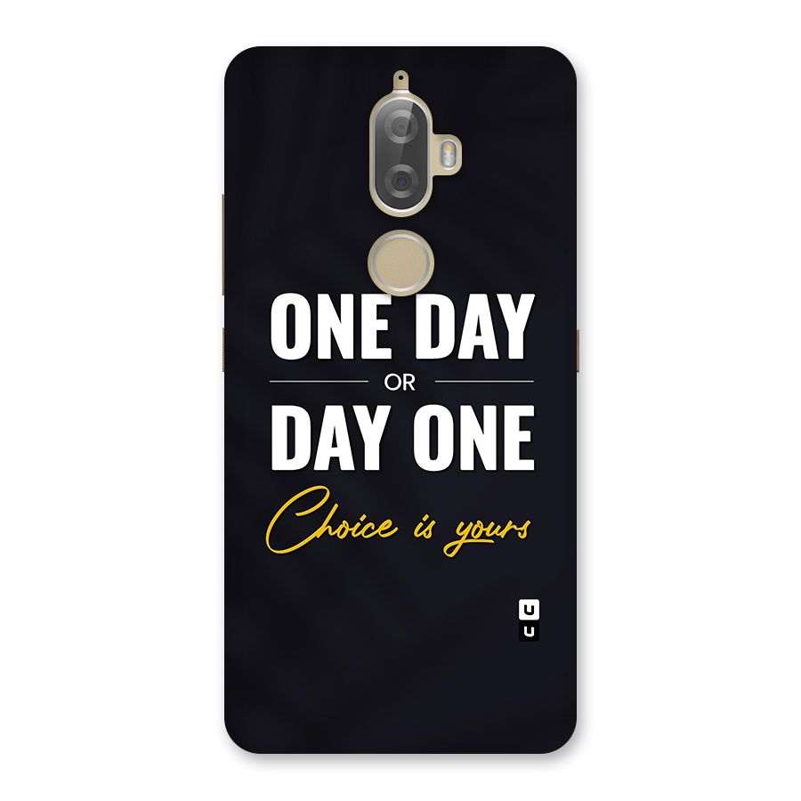 One Day or Day One Back Case for Lenovo K8 Plus