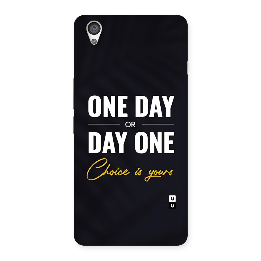 One Day or Day One Back Case for OnePlus X