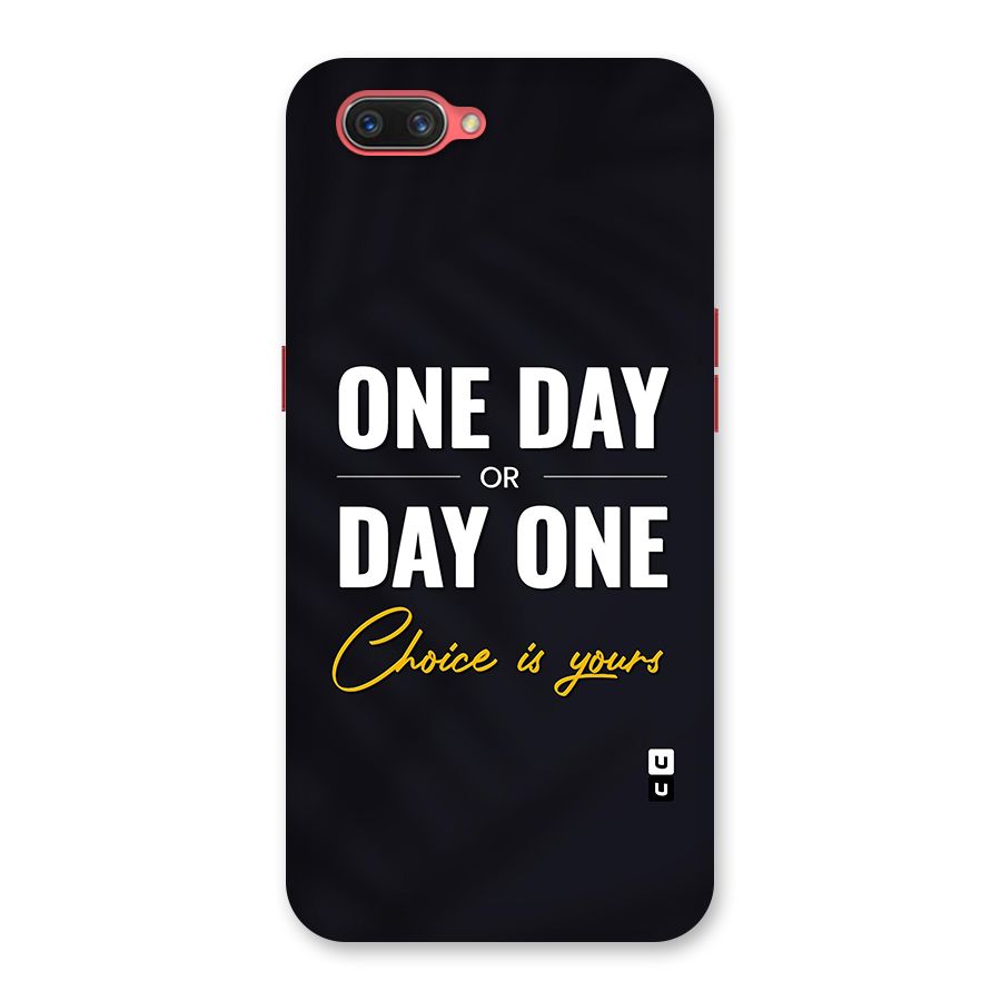 One Day or Day One Back Case for Oppo A3s