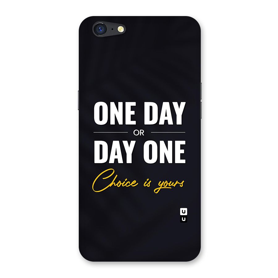 One Day or Day One Back Case for Oppo A71