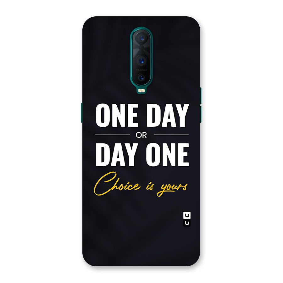 One Day or Day One Back Case for Oppo R17 Pro