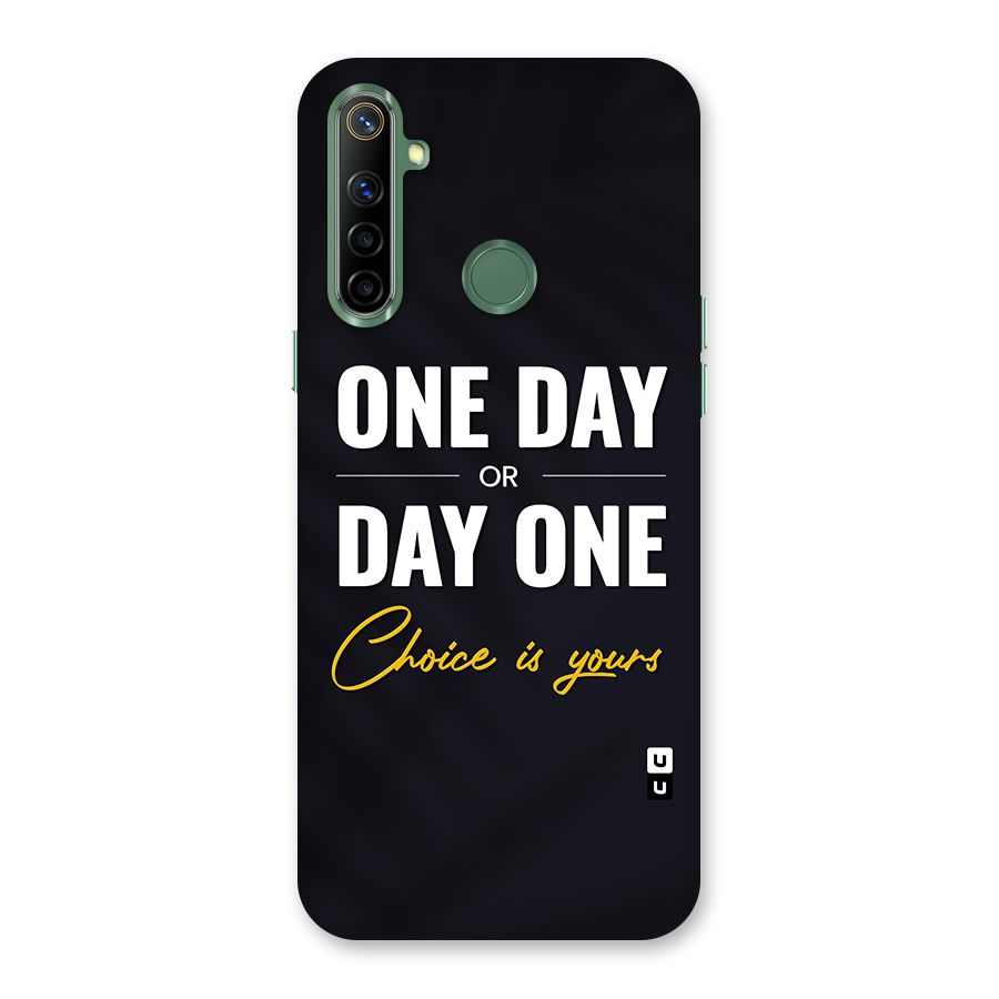 One Day or Day One Back Case for Realme Narzo 10