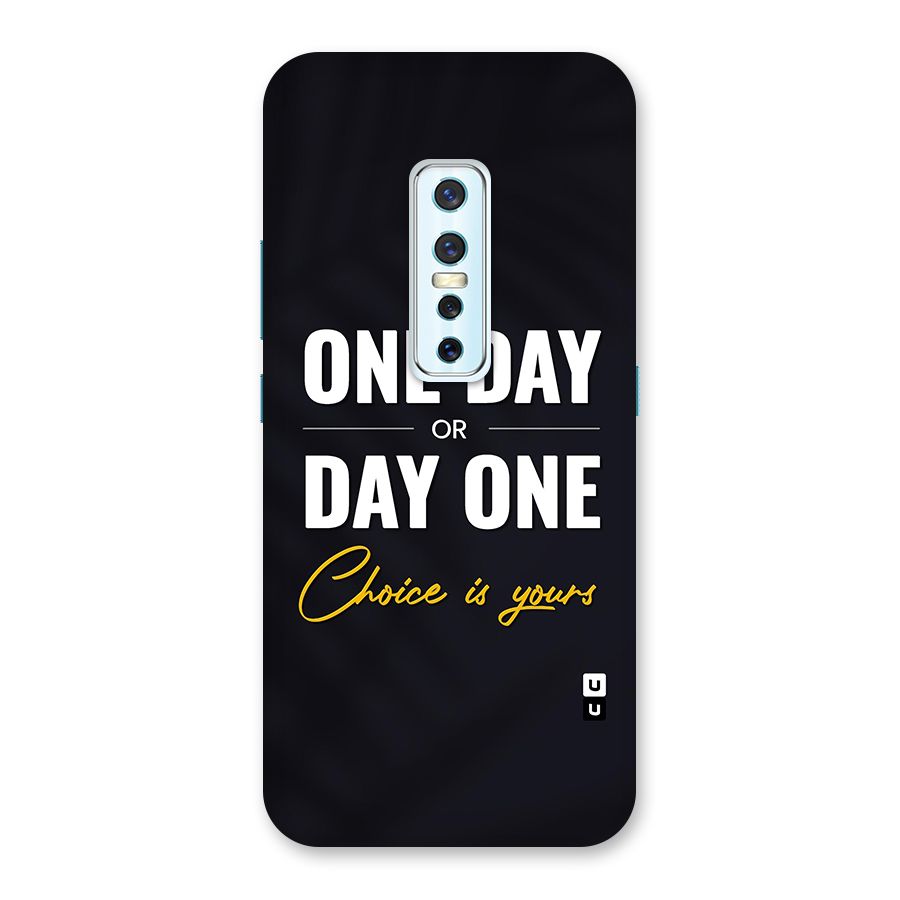 One Day or Day One Back Case for Vivo V17 Pro