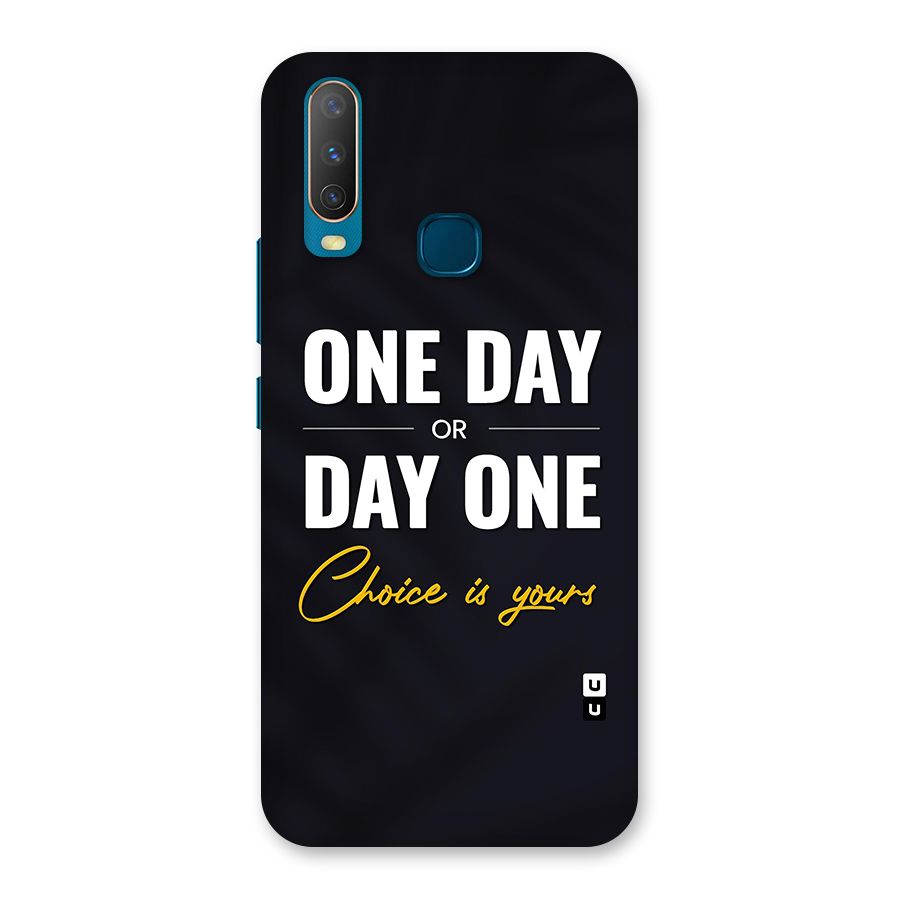 One Day or Day One Back Case for Vivo Y11