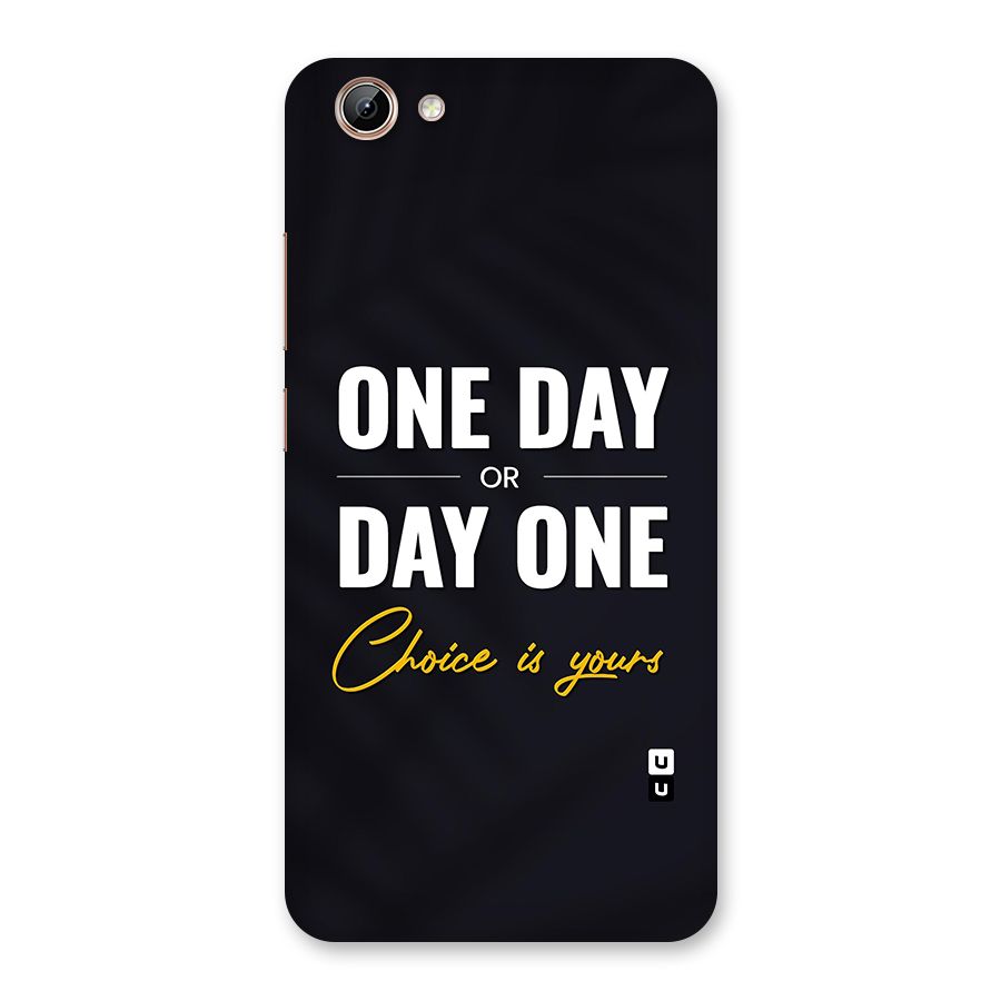 One Day or Day One Back Case for Vivo Y71