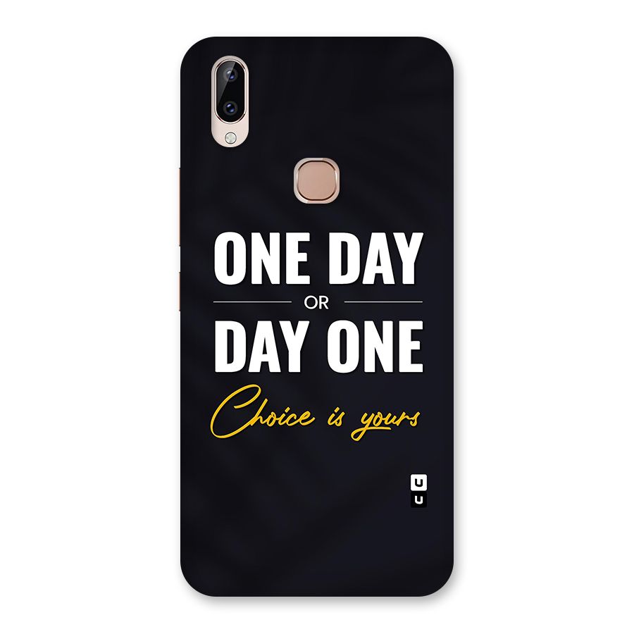 One Day or Day One Back Case for Vivo Y83 Pro
