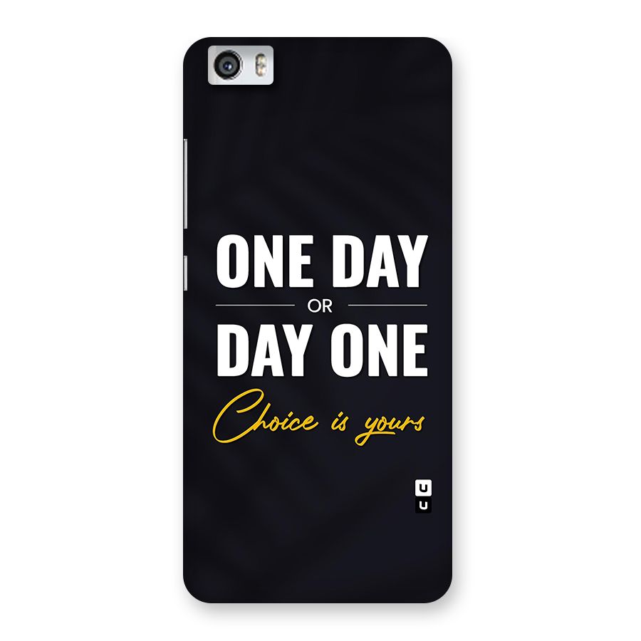 One Day or Day One Back Case for Xiaomi Redmi Mi5