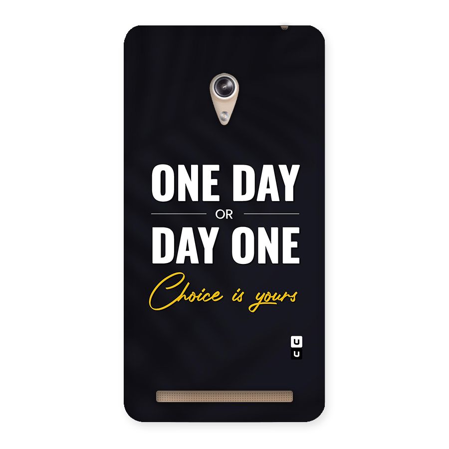 One Day or Day One Back Case for Zenfone 6