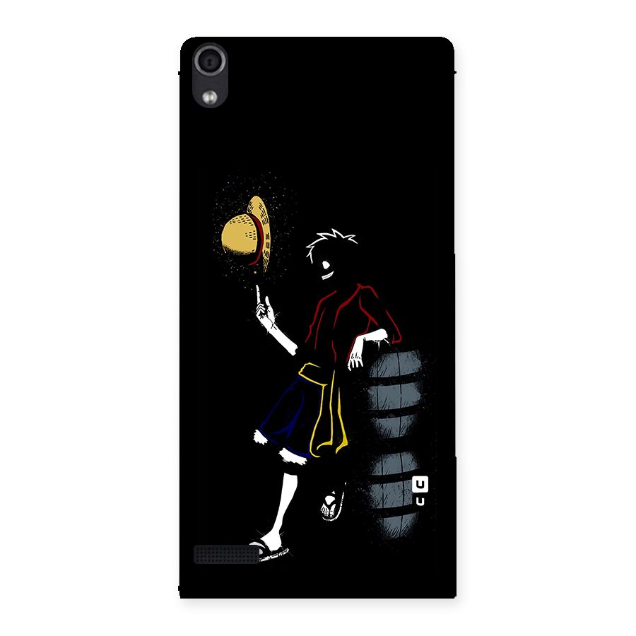 One Piece Luffy Style Back Case for Ascend P6