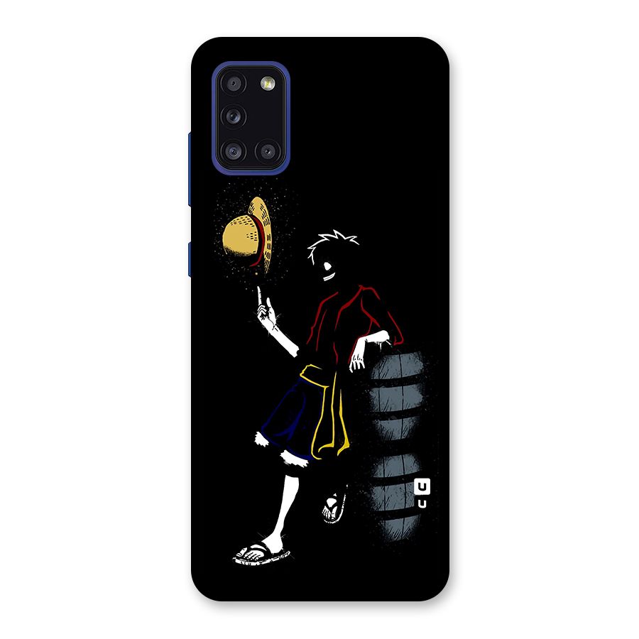 One Piece Luffy Style Back Case for Galaxy A31