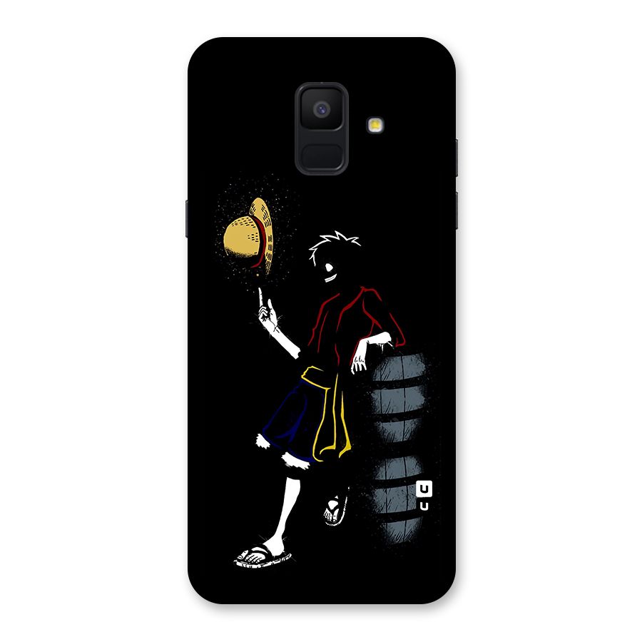 One Piece Luffy Style Back Case for Galaxy A6 (2018)