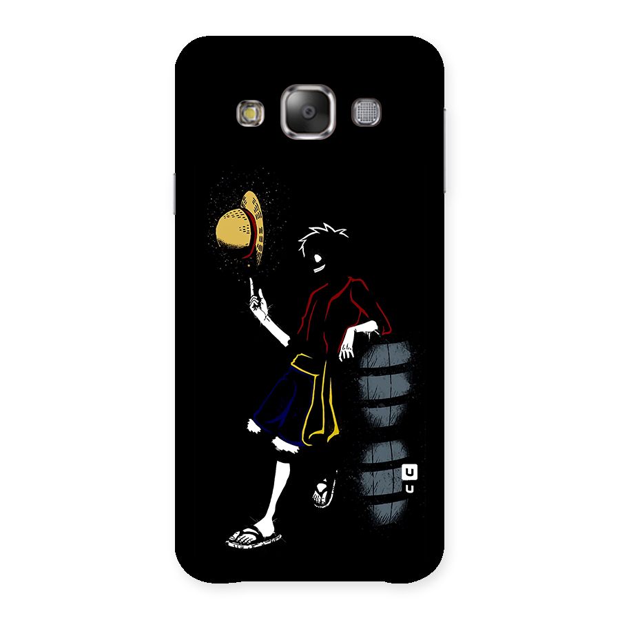 One Piece Luffy Style Back Case for Galaxy E7