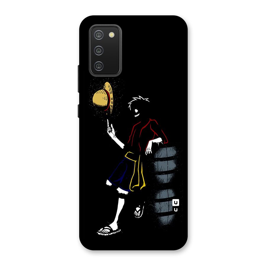 One Piece Luffy Style Back Case for Galaxy M02s