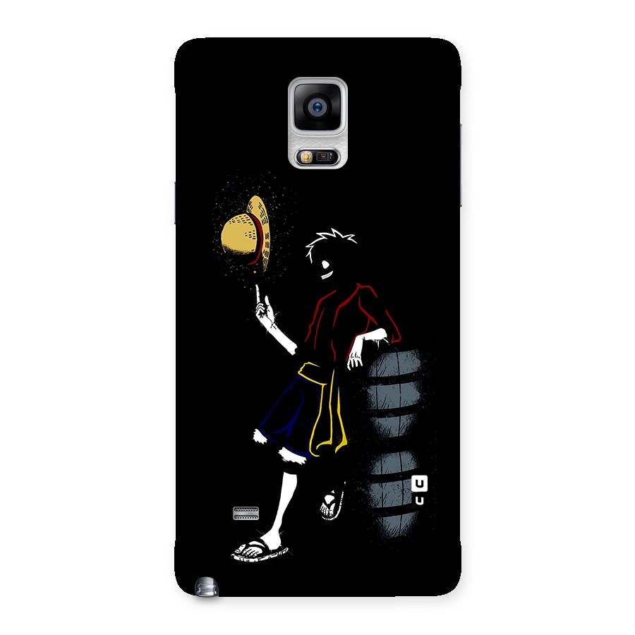 One Piece Luffy Style Back Case for Galaxy Note 4