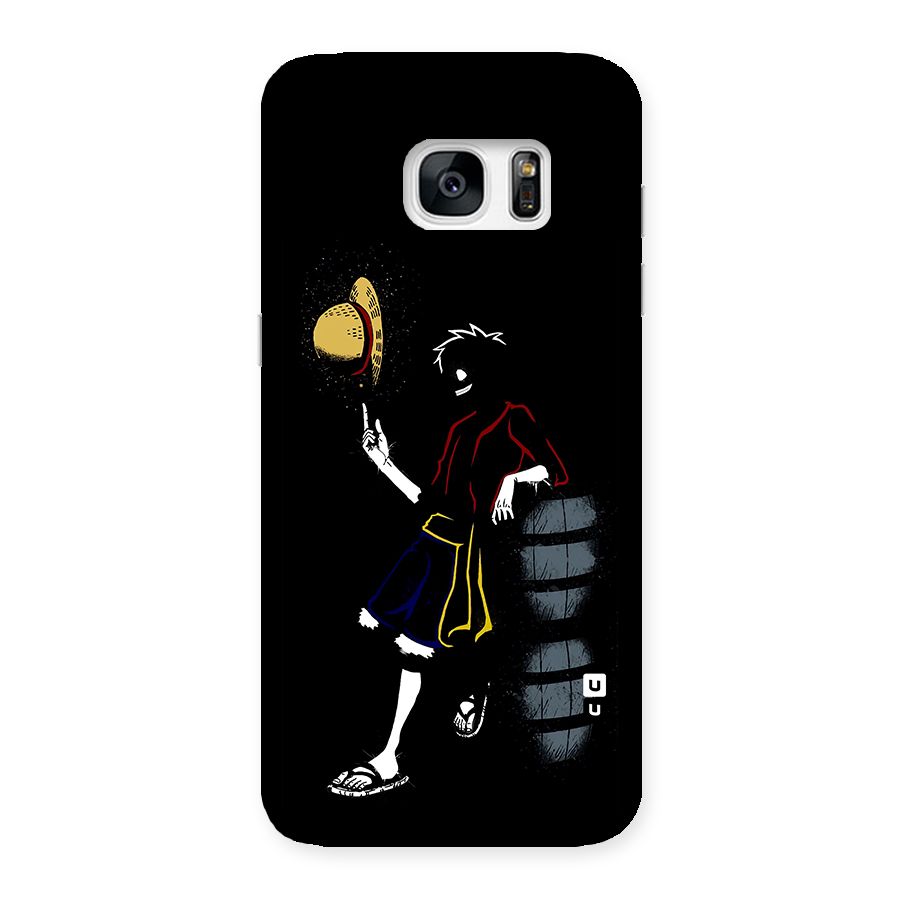 One Piece Luffy Style Back Case for Galaxy S7 Edge