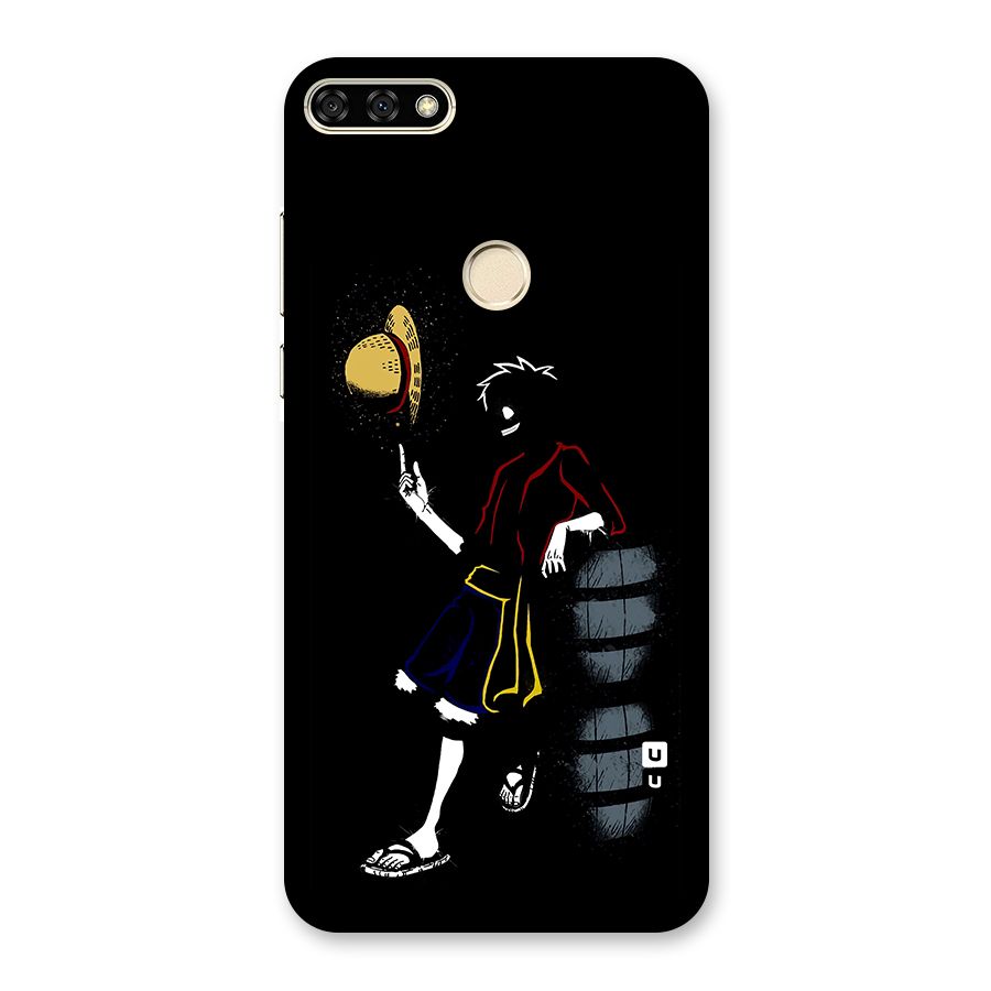One Piece Luffy Style Back Case for Honor 7A