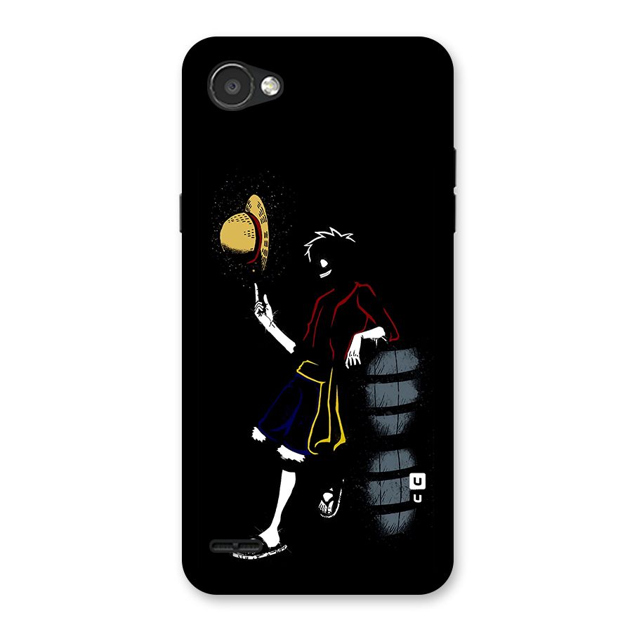 One Piece Luffy Style Back Case for LG Q6