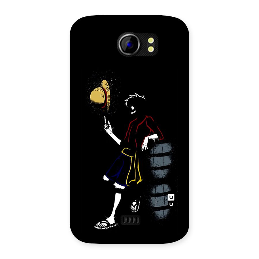 One Piece Luffy Style Back Case for Micromax Canvas 2 A110