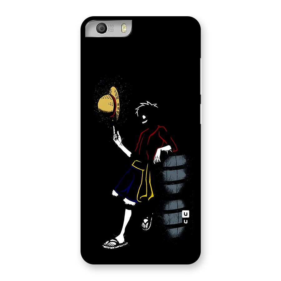 One Piece Luffy Style Back Case for Micromax Canvas Knight 2