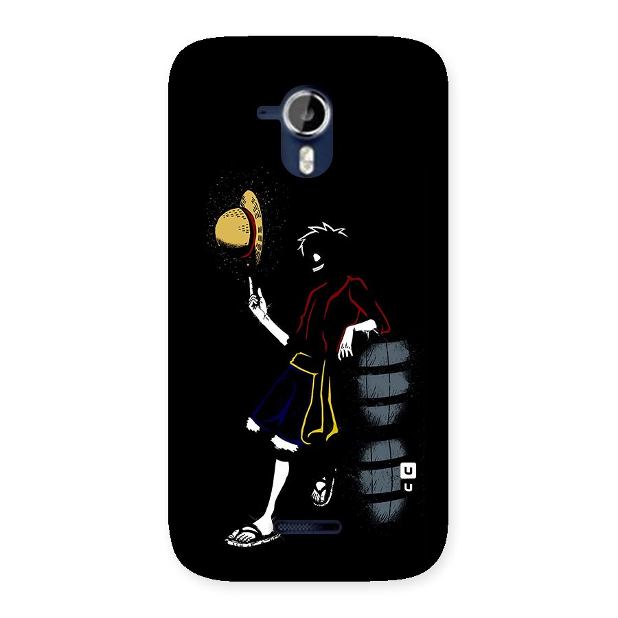 One Piece Luffy Style Back Case for Micromax Canvas Magnus A117