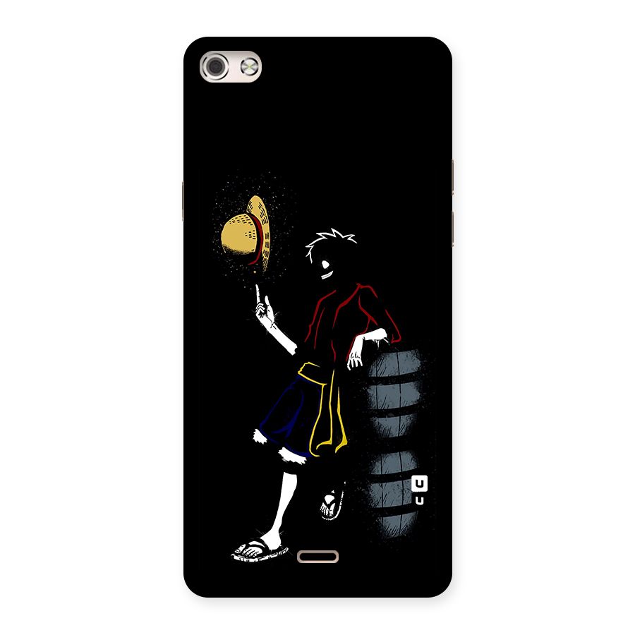 One Piece Luffy Style Back Case for Micromax Canvas Silver 5