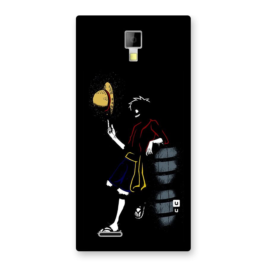 One Piece Luffy Style Back Case for Micromax Canvas Xpress A99