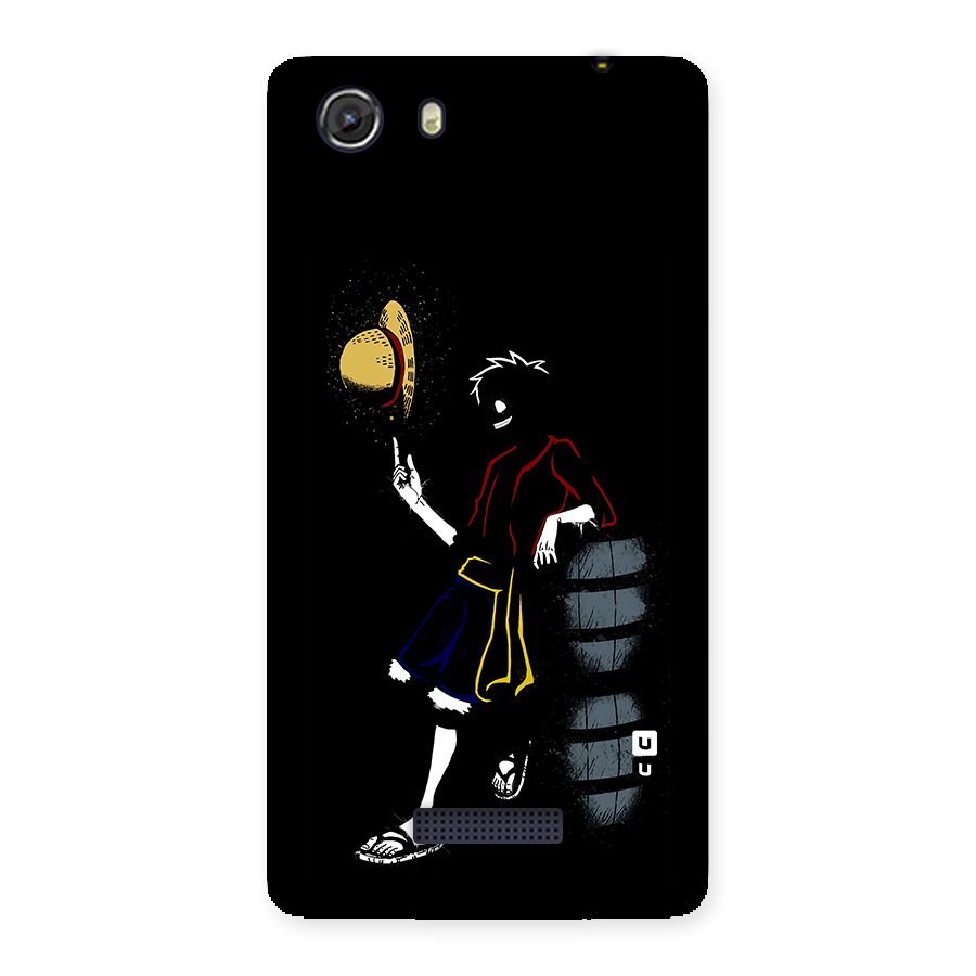 One Piece Luffy Style Back Case for Micromax Unite 3