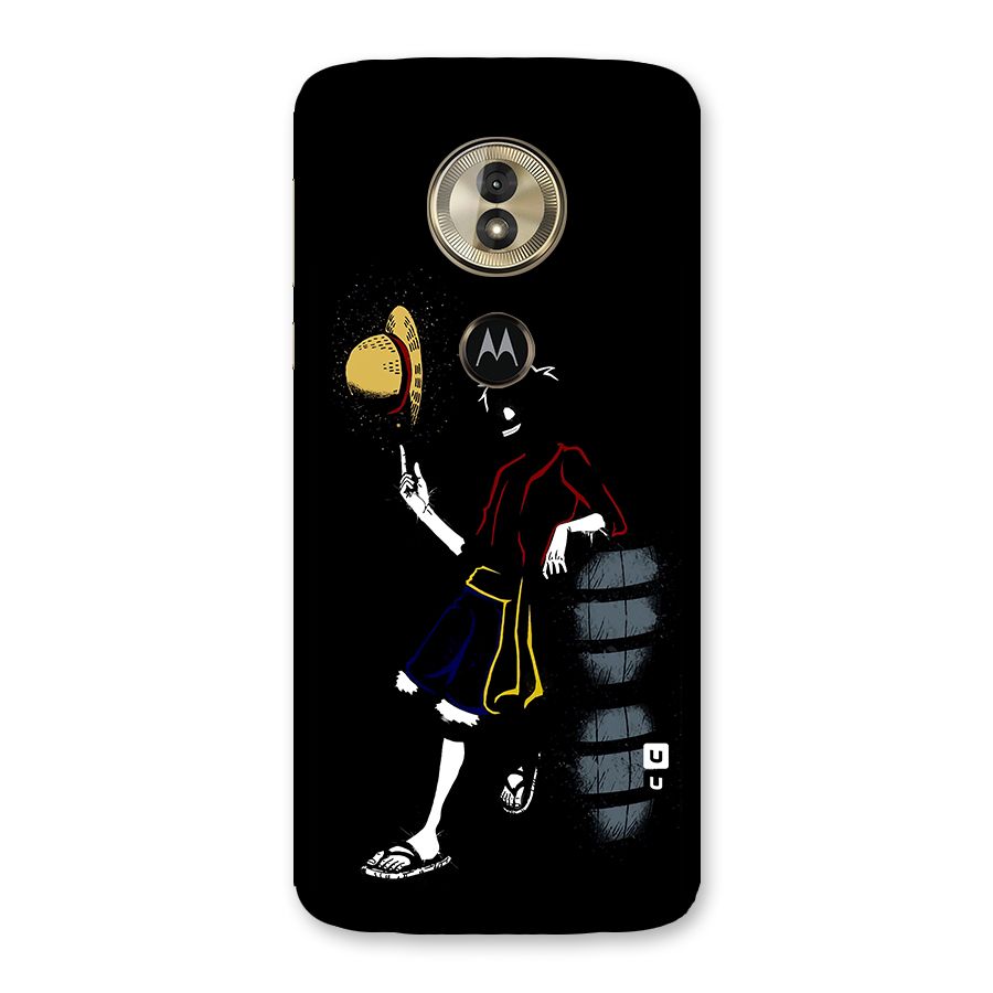 One Piece Luffy Style Back Case for Moto G6 Play