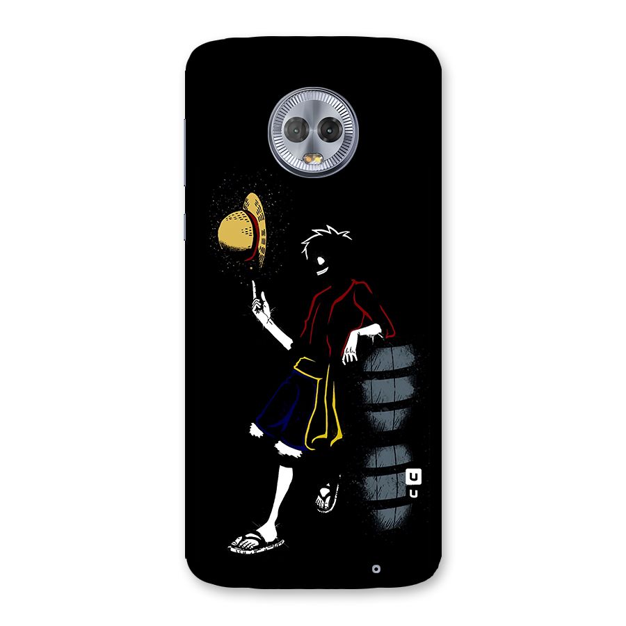 One Piece Luffy Style Back Case for Moto G6 Plus