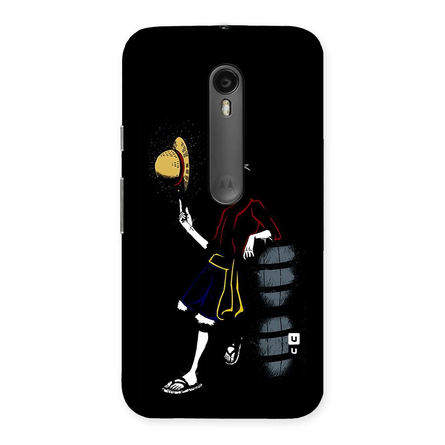 One Piece Luffy Style Back Case for Moto G Turbo