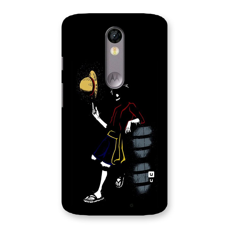 One Piece Luffy Style Back Case for Moto X Force