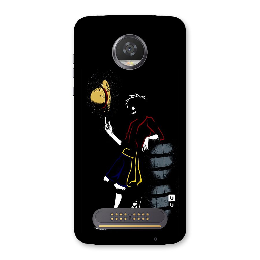 One Piece Luffy Style Back Case for Moto Z2 Play