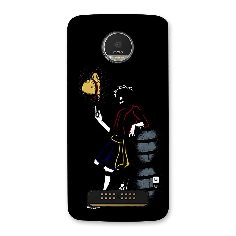 One Piece Luffy Style Back Case for Moto Z Play