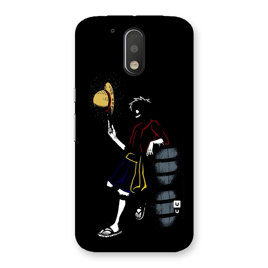 One Piece Luffy Style Back Case for Motorola Moto G4