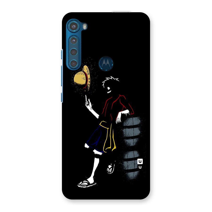One Piece Luffy Style Back Case for Motorola One Fusion Plus