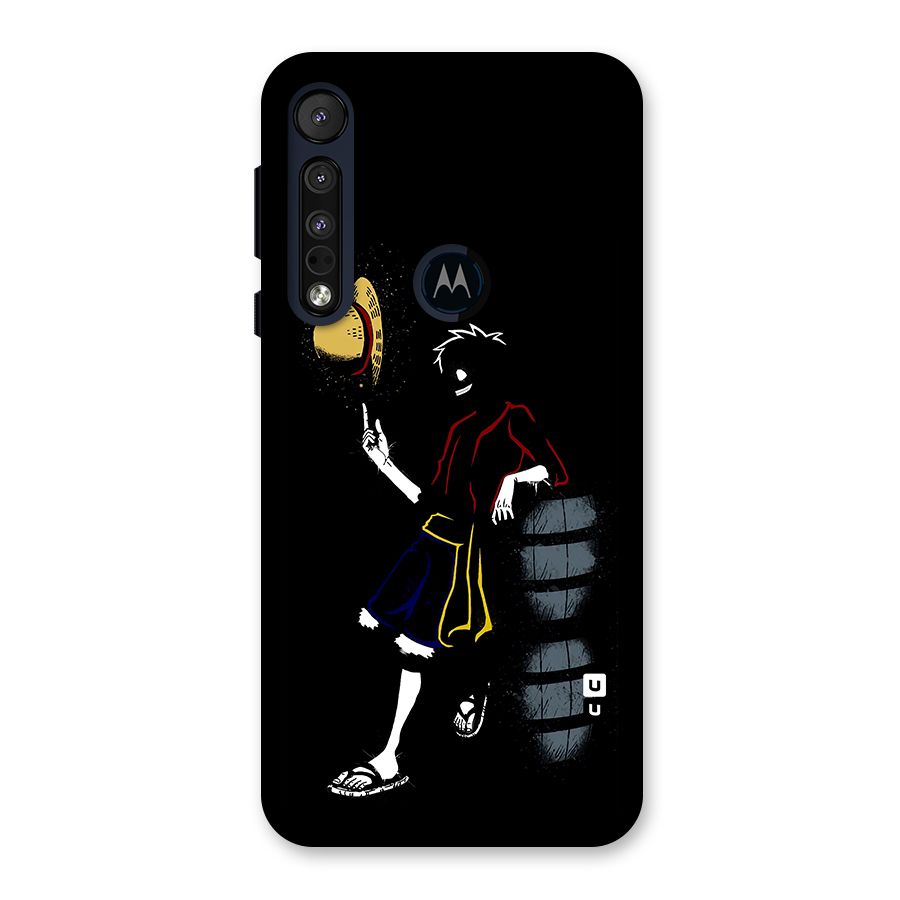 One Piece Luffy Style Back Case for Motorola One Macro