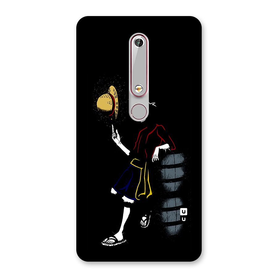One Piece Luffy Style Back Case for Nokia 6.1