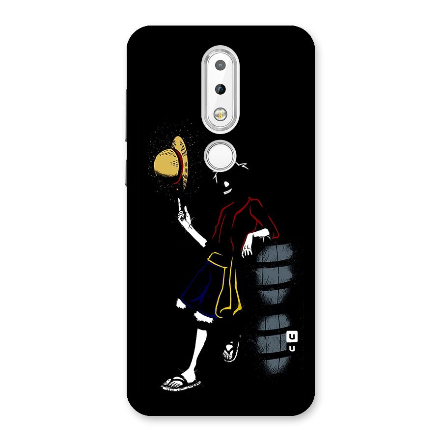 One Piece Luffy Style Back Case for Nokia 6.1 Plus
