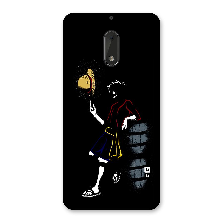 One Piece Luffy Style Back Case for Nokia 6