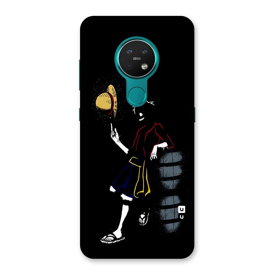 One Piece Luffy Style Back Case for Nokia 7.2
