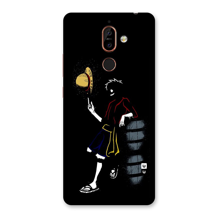 One Piece Luffy Style Back Case for Nokia 7 Plus