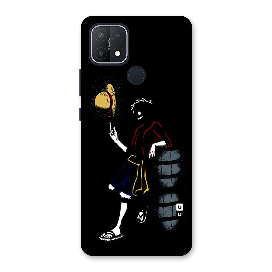 One Piece Luffy Style Back Case for Oppo A15