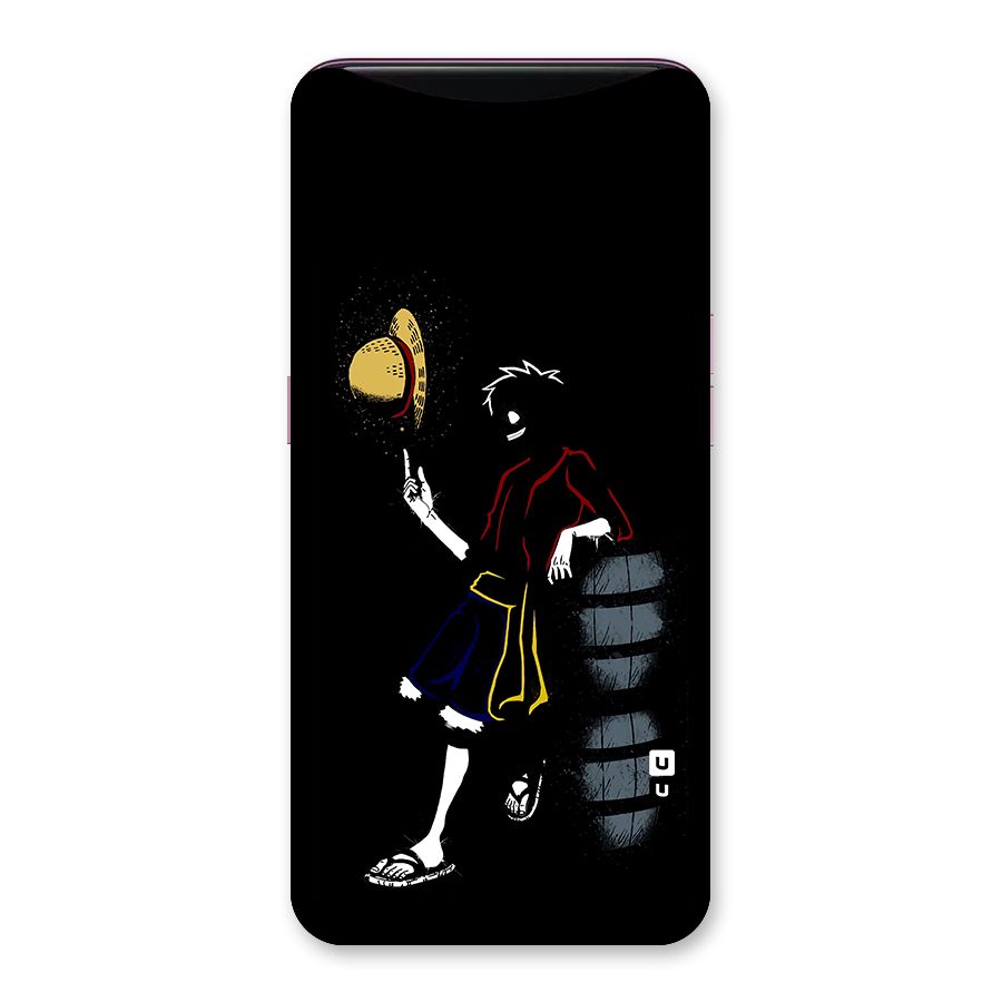 One Piece Luffy Style Back Case for Oppo Find X