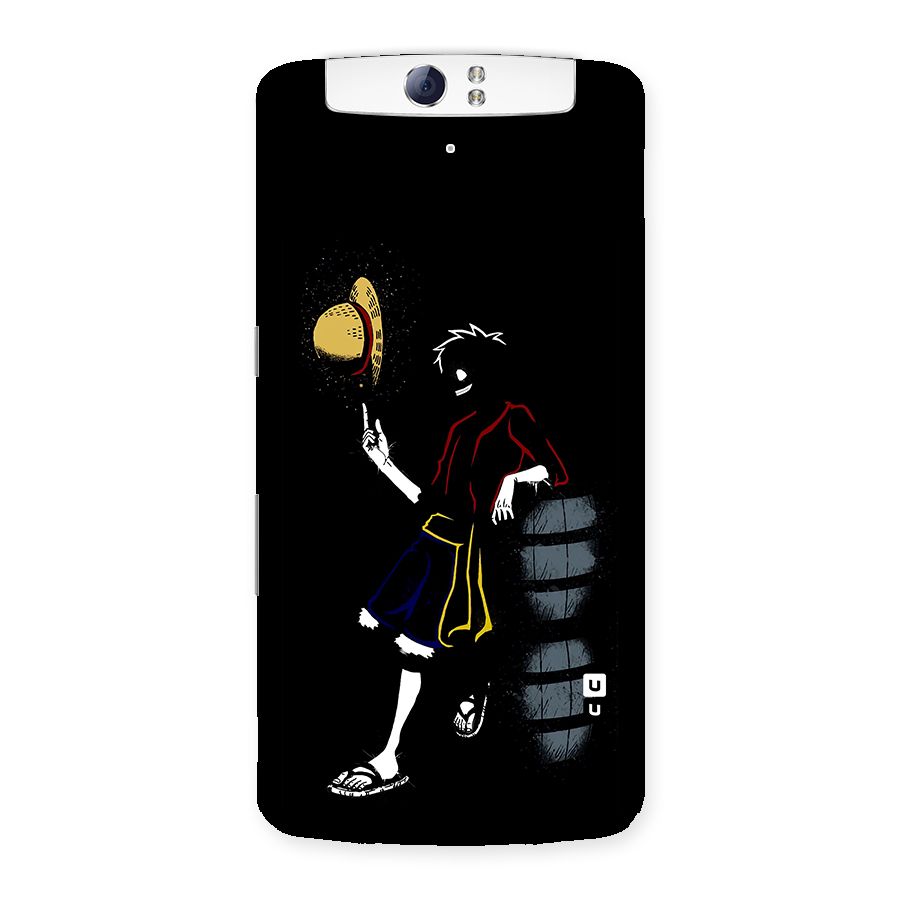 One Piece Luffy Style Back Case for Oppo N1