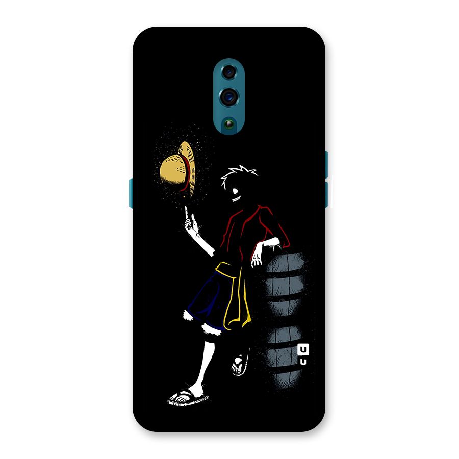 One Piece Luffy Style Back Case for Oppo Reno
