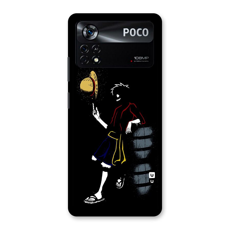 One Piece Luffy Style Back Case for Poco X4 Pro 5G