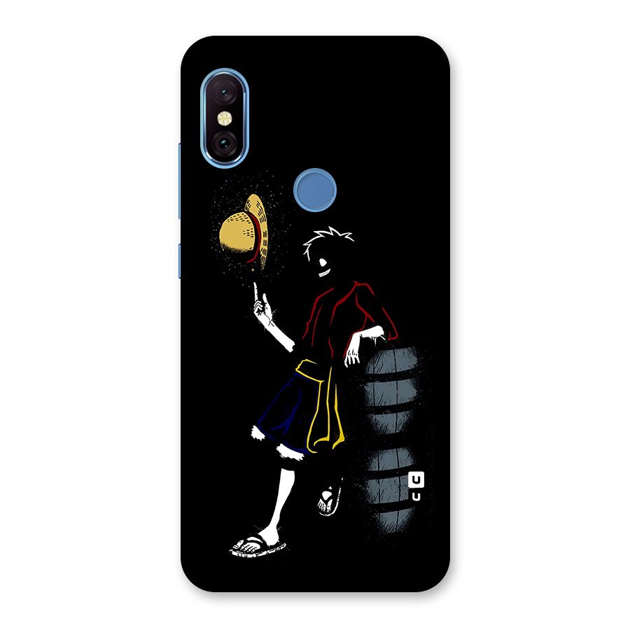 One Piece Luffy Style Back Case for Redmi Note 6 Pro