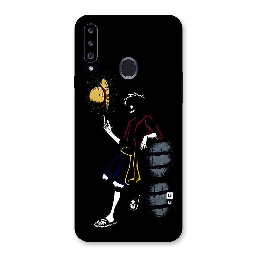 One Piece Luffy Style Back Case for Samsung Galaxy A20s